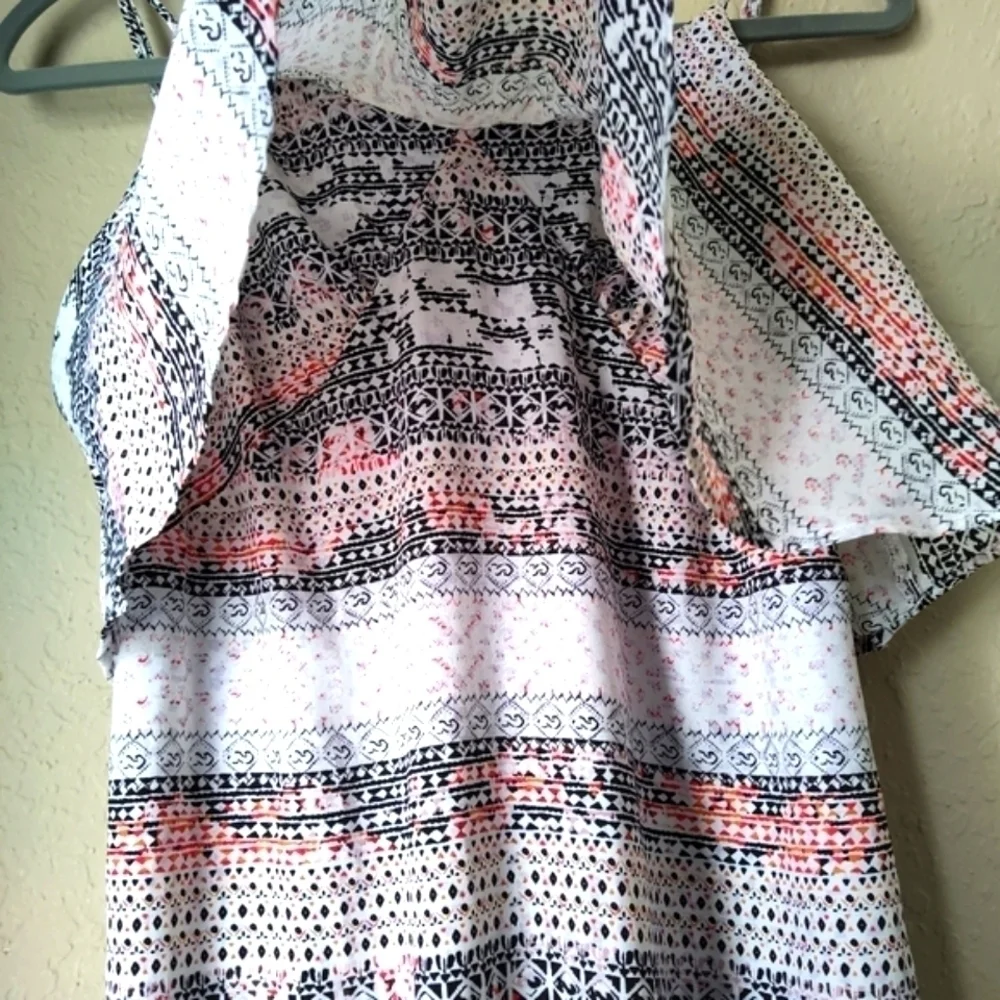 BCBG generation tribal print Maxi Dress size M
